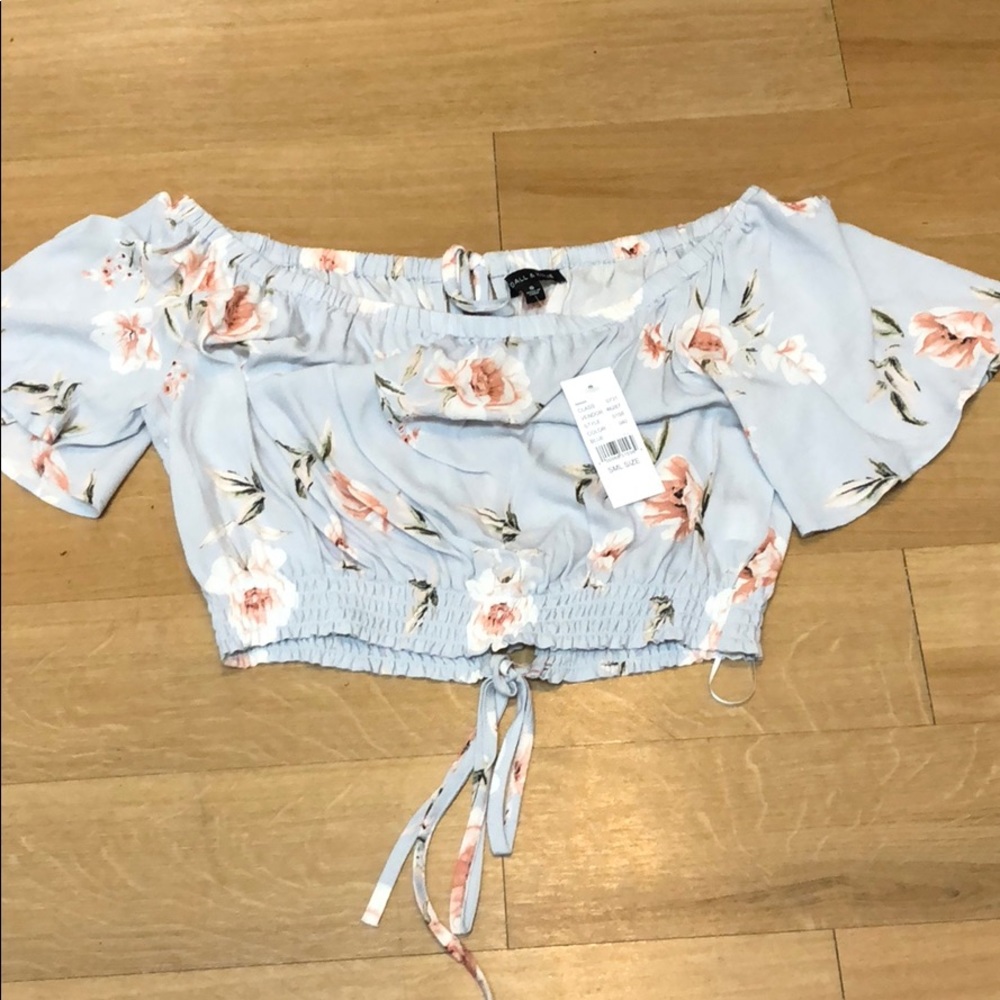 Kendall and Kylie crop top